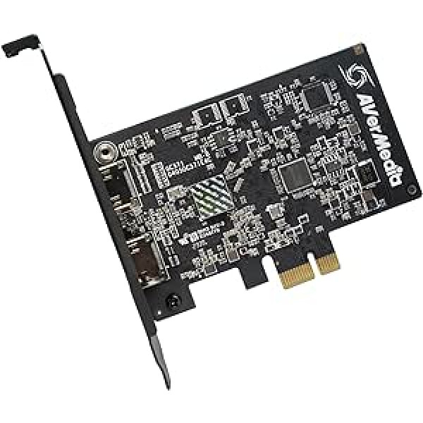 AVerMedia HDMI uztveršanas karte straumēšanai un videospēlēm, 4K60 caurlaide ar īpaši zemu latentumu operētājsistēmās PS5, PS4 Pro, Xbox Series X/S, Xbox One X, Switch Games — GC571 Live Streamer Ultra HD