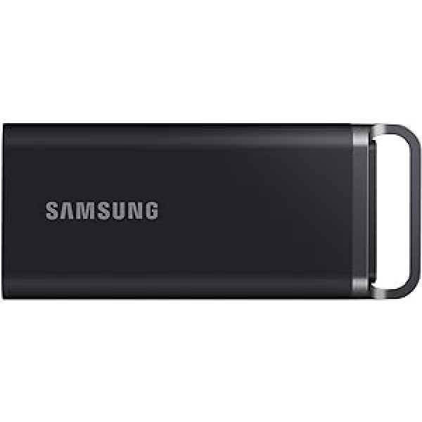 Samsung Portable SSD T5 EVO 8TB USB 3.2 Gen 1 460MB/s Lasīšana 460MB/s Rakstīšanas ārējais cietais disks Mac, PC, Android, viedtelevizoriem un spēļu konsolēm. Iekļauts USB-C kabelis MU-PH8T0S/EU