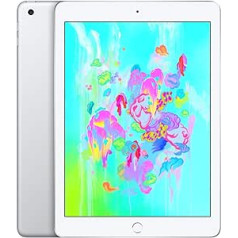 Apple iPad 9.7 (6. Gen) 128 GB Wi-Fi — Silber (Generalüberholt)