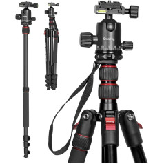 SMALLRIG 3474 kameras statīvs Monopods ar 36 mm 360 panorāmas lodgalvu, profesionāls kameras statīvs ar 15 kg kravnesību, ceļojumiem un darbam