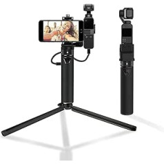 Smatree portatīvais Osmo Pocket2 Power Stick (Power Bank) savietojams ar DJI Osmo Pocket 2/ Osmo Pocket 1, rokas stiprinājums ar statīvu Osmo Pocket kamerai