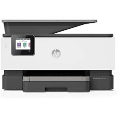 HP OfficeJet Pro 9010 daudzfunkciju printeris (HP Instant Ink, A4, printeris, skeneris, kopētājs, fakss, WLAN, LAN, abpusējais, HP ePrint, Airprint, ar 1 izmēģinājuma mēnesi iekļauts HP Instant Ink) bazalts