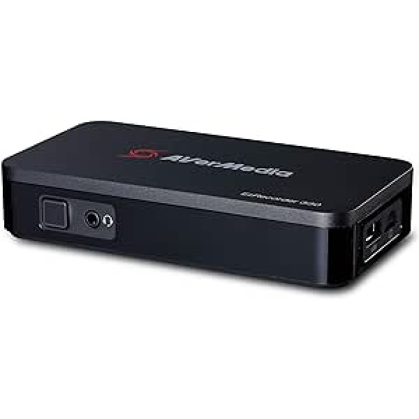 AVerMedia EZRecorder 330, Green Box, 4K Pass-Through and 1080p Recording, HDMI Recorder, PVR, DVR, Schedule Recording, IR Blaster, Edit without PC, Easy Installation (ER330G)