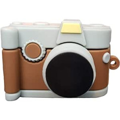 Ulticool - Retro 32 GB Vintage Camera - 32GB USB Flash Drive - Original Unique USB Stick - Memory Stick Data Storage - Stick - Grey Brown