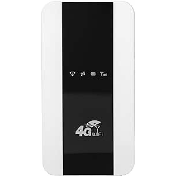 Estink Mobile Hotspot, 4G LTE Mobile Hotspot Router, Support for 4G/5G SIM Card, Portable Wireless Router with Long Battery Life for Desktops, Laptops, Tablets and Mobile Phones (M10-3)