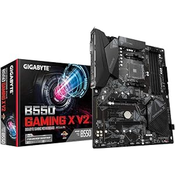 Gigabyte B550 GAMING X V2 ATX mātesplate AMD AM4 centrālajiem procesoriem