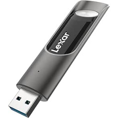 Lexar JumpDrive P30 USB 3.2 Gen 1 USB Stick 128GB, Up to 450MB/s Read, Flash Drive for USB 3.0/2.0, Memory Stick for PC, Laptop, External Storage Data, Photo, Video (LJDP030128G-RNQNG)