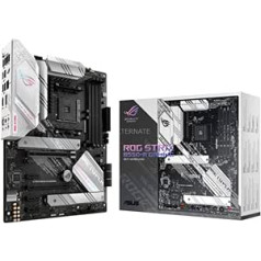 ASUS ROG STRIX B550-A spēļu mātesplates ligzda AMD Ryzen AM4 (ATX, 2x M.2, SATA 6Gbit/s, USB 3.2 Gen 2, PCIe 4.0, Aura Sync)