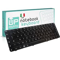 Up Parts® UPUPKBL003 Keyboard Lenovo G50 - 30 G50 - 45 G50 - 70 IdeaPad Flex 2 - 15 Z50 - 70 with Black Frame - Italian Layout - Original Uptown, Leader Italian Replacement Parts