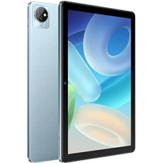 Blackview Tab 8 WiFi, 10,1 collu Android 12 planšetdatora HD+ IPS displejs, četrkodolu 7 GB RAM + 128 GB ROM (1 TB ārējais SD), 6580 mAh akumulators, 13 MP + 5 MP dubultā kamera, C tips Bluetooth, divkāršu skaļrunis, zils