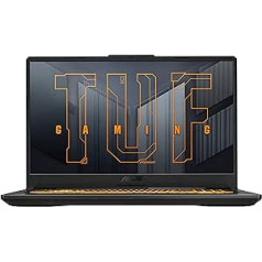 ASUS TUF Gaming F17 klēpjdators | 17,3 FHD 144 Hz/3 ms pretatspīduma IPS displejs | Intel Core i5-11400H | 16 GB RAM | 512 GB SSD | NVIDIA RTX 3050Ti | Windows 11 | QWERTZ tastatūra | Eclipse Grey