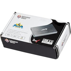 MasterStor)-Externe Festplatte USB 3.0 super-schnelle 2,5-Zoll-SATA-Klēpjdators Festplatte portatīvais cietais disks Schwarz (80 GB, 120 GB, 160 GB, 320 GB, 500 GB, 1TB) (160 GB)