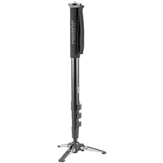 JUSINO Monopod mit abnehmbarem Fuß/Tischstativ (Schnellspannclips) VM-324E