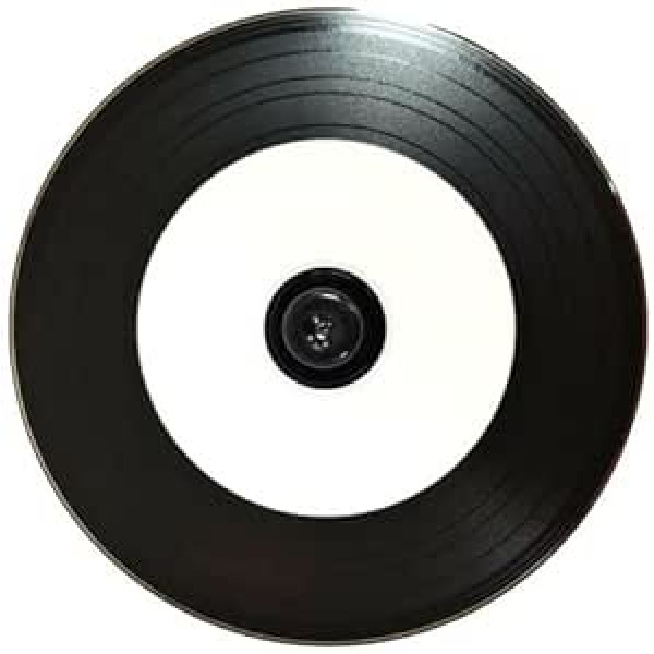 ACU-DISC Black Bottom Pro Vinyl Blank Inkjet Printable CD-R 52 x 700 MB 80 min Cake Box Pack of 25