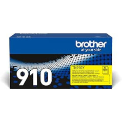 Brother oriģinālais Ultra-Jumbo-Tonerkassette TN-910Y gels (ar Brother HL-L9310CDW, HL-L9310CDWT, HL-L9310CDWTT, MFC-L9570CDW, MFC-L9570CDWT) 9000 Seiten