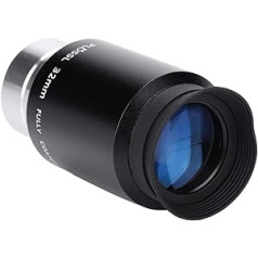 32mm Eyepiece for Astronomy Telescope Lenses Plossl Telescope Eyepiece Aluminum Alloy + Optical Glass with 1.25