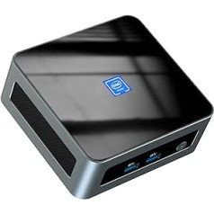 ALTOUMAN Mini dators, Intel Alder Lake-N100 (līdz 3,70 GHz), Mini Windows 11 Pro Mini dators, 16 GB RAM 1TB M.2 NVME SSD Business Mini Galddators ar Dual Display/HDMI2.0*2/WiFi 6/BT 5.2 /USB 3.0 priekš