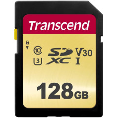 Transcend Extreme Speed Class 10 atmiņas karte 128gb