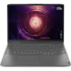 Lenovo LOQ 3i Gaming Laptop, 15.6 Inch FHD Display, Intel Core i5-13420H, 16GB RAM, 512GB SSD, NVIDIA GeForce RTX4050, Win11 Home, QWERTZ, Grey