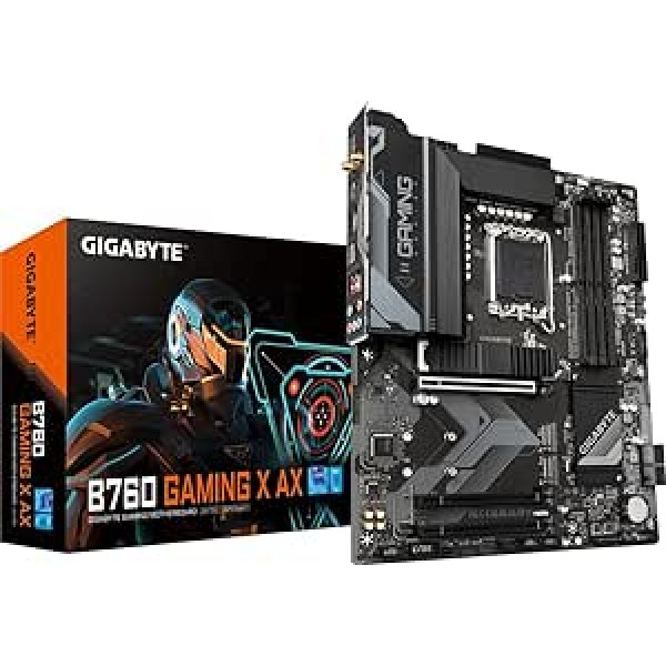 Gigabyte B760 Gaming X AX (ligzda 1700/B760/DDR5/S-ATA 6 Gb/s/ATX)