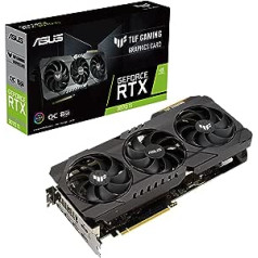 ASUS TUF GeForce RTX 3070 TI 8GB OC Version Gaming Graphics Card (Nvidia Ampere, PCIe 4.0, DLSS, Raytracing, GDDR6 Memory, 2x HDMI 2.1, 3x DisplayPort 1.4a, TUF-RTX3070TI-O8G-GAMING)