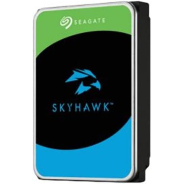 Seagate Skyhawk ST8000VX010 8TB iekšējais cietais disks HDD video ierakstīšana līdz 64 kamerām 3,5" 64MB kešatmiņa SATA 6Gb/s sudraba FFP ietver 3 gadu glābšanas pakalpojumu