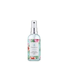 Flora & Curl Coconut Mint Scalp Refresh Mist 100 мл Сухой спрей для кожи головы для женщин с успокаивающими растительными веществами, охлаждающий кожу головы