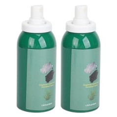 Dioche Pack of 2 Gray Root Covering Spray Promotes Hair Growth Improves Hair Thickness Hair Root Gray Concealer Spray with Herbal Extracts 100 Ml