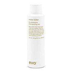 EVO Dry Shampoo Water Killer Dry Shampoo, veidojošs aerosols pret taukainām saknēm, apjoma kopšana matiem lielākai tekstūrai un svaigumam, 200 ml