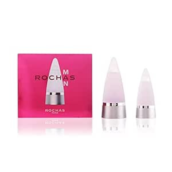 Rochas Man komplekts: 100ml Eau de Toilette aerosols + 50ml Eau de Toilette aerosols