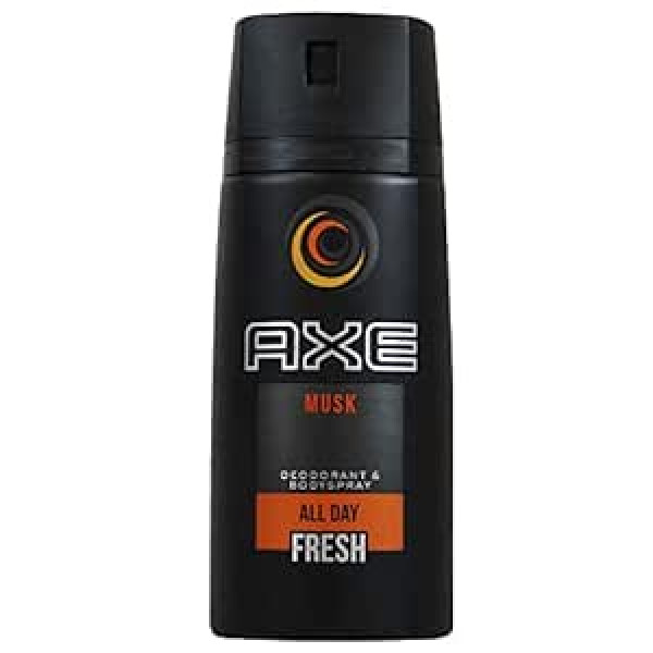 AXE Musk dezodorants / ķermeņa aerosols, iepakojums 6 x 150 ml