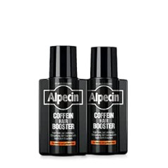 Alpecin Coffein Hair Booster - 2 x 200 ml - Toniks matiem, lai palielinātu matu sakņu veiktspēju pēc mazgāšanas | Atbalsta matu augšanu