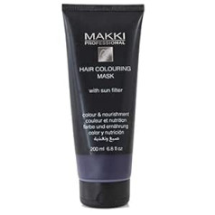 Makki Professional Semi Permanent Hair Color Mask Krāsošanas Tonis