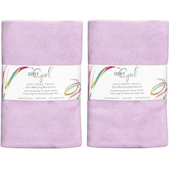 Curly Girl 2 Pack Large Microfiber Curly Hair Towel 22