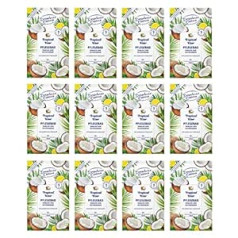 Dresdner Essenz Tropical Kiss Care Bath 12 x 60 г веганские добавки для ванн, упаковка из 12 шт.