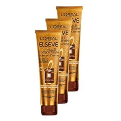 Elsève L'Oréal Paris “Huile-en-Crème” matu eļļa bez skalošanas ļoti sausiem un ieveidotiem matiem, 150 ml, iepakojumā 3 gab.