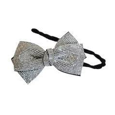 Popetpop Bow Tie Hair Iron Bun Hair Bun Shapes For Hair French Hairpin Hair Bun Maker Rhinestone Bow Hair Clip Hair Clips For Girls Doughnut Bun Bow Knot Bun Maker