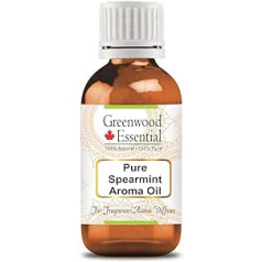 Greenwood Essential Pure Spearmint aromātiskā eļļa (piemērota aromātu difuzoram) Dabīga terapeitiskā kvalitāte 15 ml (0,50 oz)