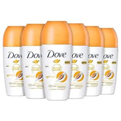 Dove Advanced Care Go Fresh Passion Fruit Scent pretsviedru dezodorants pa 6 ar trīskāršu mitrinošu tehnoloģiju Roll-On 48 stundu aizsardzībai 50 ml