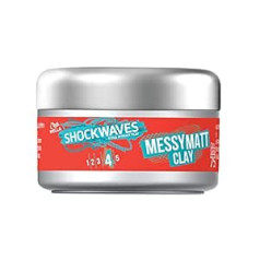 Wella Shockwaves Go Matt Clay 75 ml (3 iepakojumā)