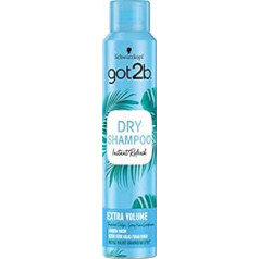 Got2B Schwarzkopf Got2b Dry Wash sausais šampūns, tilpums, iepakojums pa 3 (3 x 200 ml)