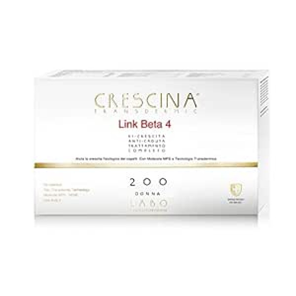 Crescina Labo Crescina Transfermic Link Beta-4 Complete Treatment 200 женщин 20 + 20 ампул