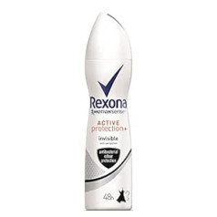 Rexona sieviešu dezodorants Spray Active Protection Invisible ar alumīnija 150 ml Iepakojumā 6