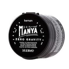 Kemon Hair Manya Zero Gravity - моделирующая паста для особо сильной фиксации, профессиональная помада для укладки с матирующим эффектом для него - 100 мл