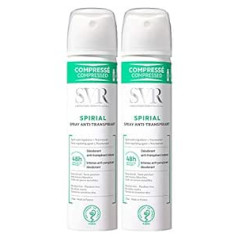 SVR Spirial Antiperspirant Dezodorants Spray 2x100ml