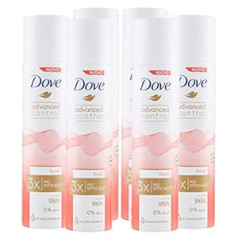 Dove 6 x Dove Advanced Control Floral 96h 0% alkohola pretsviedru līdzeklis - 6 gaisa atsvaidzinātāji 100 ml katrs