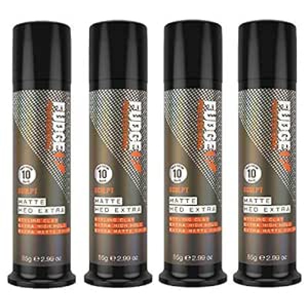 Fudge Professional Matte Hed Extra Strong 85 ml Iepakojumā 4