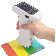 ZHELLY Farbanalysator Lab Colorimeter Chroma Meter Tragbares Spektralfotometer Režģis TS7700 Farbunterschied-Tester (Izmērs: 1)