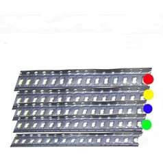 300. 0gab 335 4008 SMD LED diožu komplekts sarkans, dzeltens, balts, zaļš, zils, oranžs, violets, rozā, ledus silts (krāsa: silti balta)