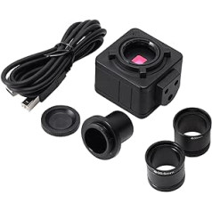 0 1X Elektronisches Okular Mit 30 & 30 5mm Adapter Industriekamera 5MP CMOS USB Mikroskop Unterstützung Für Win7/8/10 Objektiv